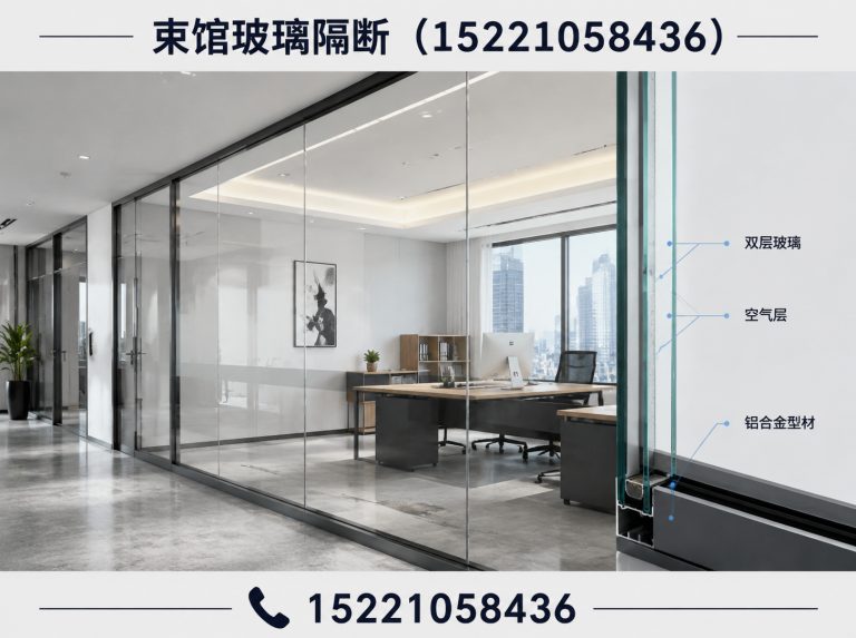 上海玻璃隔断安装展示图